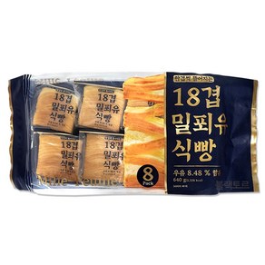 18겹 밀푀유 식빵, 1개, 640g