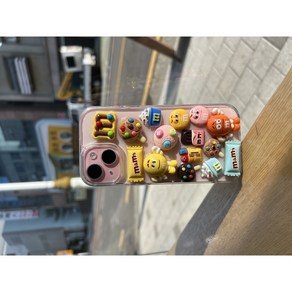 아이폰 m&m's 케이스 초콜릿 입체케이스