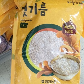 하늘가애 엿기름 가루 1kg, 1개