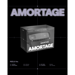 [예약판매 3/6 출고예정] 지수 - Amotage (Reels Ve.) [블랙핑크 지수 미니앨범 NFC Reels. CD 아님]