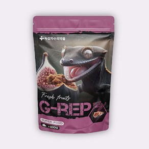 녹십자수의약품 지렙 지랩 크레스티드게코 슈퍼푸드 도마뱀 사료, 100g, 인섹트, 100g, 1개