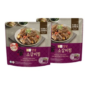 궁 양념소갈비찜 (1000G 2팩) 2세트 총4KG, 1kg, 4개