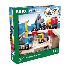 BRIO 레일 & 로드 채석 세트 33210, 1개