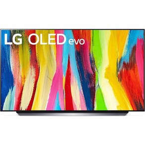 LG 83인치 클래스 OLED evo C2 시리즈 4K 스마트 TV 알렉사 내장 OLED83C2PUAS 90QY 5.1.3ch 사운드바센터 업파이어링 포함 Dolby Atm, 48 inch, TV Only