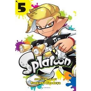 (영문도서) Splatoon Vol. 5: Volume 5 Papeback, Viz Media, English, 9781974703074