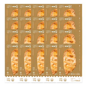 [열두닭] 오븐으로만 조리한 닭가슴살 갈릭맛, 30개, 100g