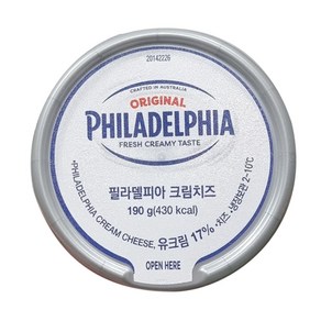 필라델피아 크림치즈200gx4, 190g, 4개