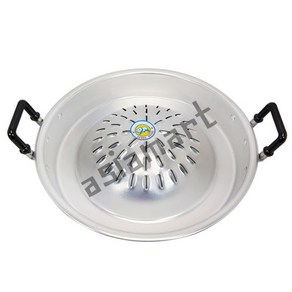 태국 후라이팬 BBQ KOREA PAN 바베큐 무가타 샤브샤브 30CM, 1개