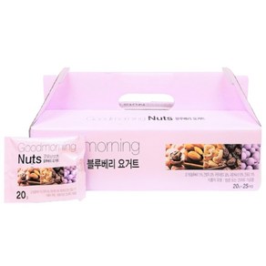 하루요거트 블루베리견과 25봉(1박스) /하루견과 견과류 호두 아몬드 블루베리, 1개, 500g