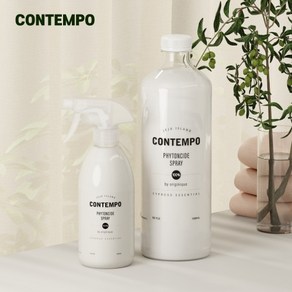 오리지니크 뽀큐트 컨템포 편백 오일 스프레이 1500ml 리필, 본품 500ml 1개+리필 1500ml 1개, 1개, 1.5L