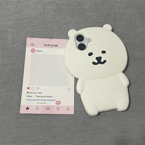 아이폰전기종 농담곰 피규어 실리콘 3d 입체 폰케이스 아이폰케이스 농담곰담곰이 굿즈 실리콘케이스 피규어 가챠 키링