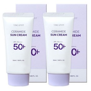 참존 톤업핏 세라마이드 선크림 50ml 2개