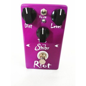 lofty 페달 기타 얼티밋 드라이브 일렉트릭 이펙트 오버 왜곡 강박, [02] RIOT DISTORTION, 1개