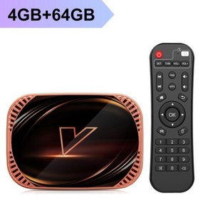 VONTAR 안드로이드 110 TV 박스 듀얼 와이파이 AV1 구글 플레이어 유튜브 미디어 플레이어 Amlogic S905X4 4GB 128GB 1000M 4K 60fps 32GB, 미국 플러그_4G64G, 4G64G