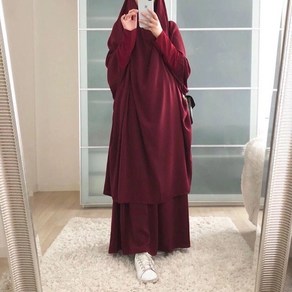 이슬람 히잡 유대인 모자 라마단 eid muslim 기도 의류 드레스 여성 abaya hijab hijab long khima obe abayas 의류 아랍 중동 무슬림