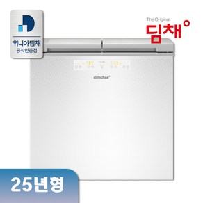 [공식인증점] 25년형 딤채 2도어 뚜껑형 김치냉장고 153L EDL16KBWAWT1 엘리스 화이트 전국무료설치