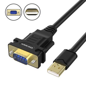 USB TO DB9 F/M 시리얼 FT/RS232 변환 케이블1.8M 컨버터(대량 주문제작 가능), 1개, USB TO DB9/M(수) 시리얼 케이블