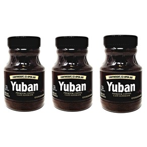 Yuban Pemium Instant Coffee EZ Open 8oz Ja (Pack of 3 Yuban 프리미엄 인스턴트 커피 EZ Open 8oz Ja (3팩, 1.22kg, 3개