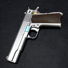 [건스토리] WE 신형 GEN2 콜트 M1911A1 Full Metal Chome Ve. 실버, 1개