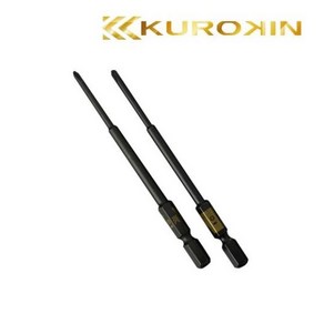 쿠로킨 40V 강력비트 5102D-100-BG (2pcs)+1x100mm 임팩비트 내구성, 1개