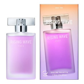 RISINGWAVE 라이징 웨이브프리 선셋핑크 오드뚜왈렛 50ml 향수 멘즈 여성 상쾌