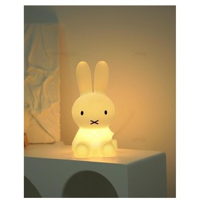 miffy 미피 LED 무드등 토끼 무드등 토끼조명 침실 수면등 수유등 캐릭터 무선 리모컨 집들이 선물, 28cm