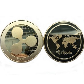 기념 XRP 리플 핫 코인 CRYPTO 1PC 주화, 02=silveBTC