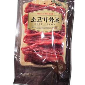 청정 호주산 고급 소고기 육포 0.25kg 홍두깨살 항진축산 전통방식 제조 트레이더스 유통, 1개, 250g