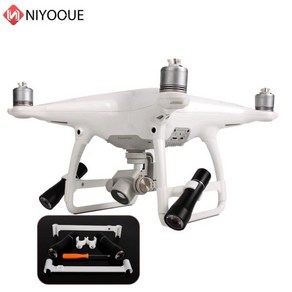 DJI 팬텀 4 프로 V2.0 어드밴스드 드론용 각도 조절 가능 램프 3 코어 밝은 LED 야간 조명, 01 Night Light, 1개