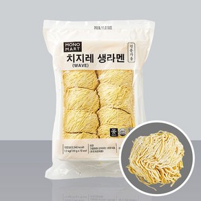 일본 라멘 면 냉동 치지레 생라면 생면, 1개, 1.2kg