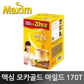 동서 맥심 모카골드 커피믹스 150T+20T, 1개, 170개입