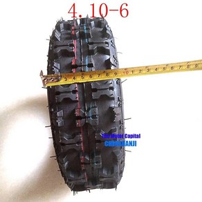 경운기타이어 경운기앞타이어 타이어세트 12x 4.10-6 타이어 atv 쿼드 고 카트, 1개