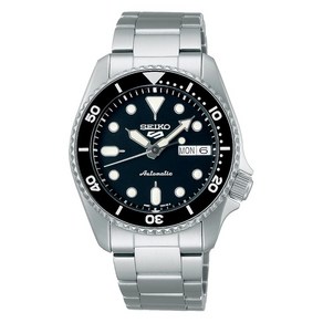 Seiko 5 Sports Gents SKX 미디 오토매틱 시계 SRPK29K1 블랙그레이 블랙그레이.