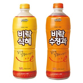 [팔도]비락 식혜 1.5L x 4개+수정과 1.5L x 4개, 1세트