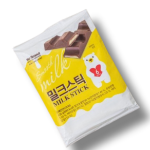 [노브랜드] 밀크스틱 126 g, 4개, 126g