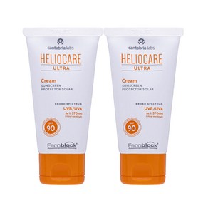 Heliocae Ulta90 페이스 선크림 SPF 50+ 2개