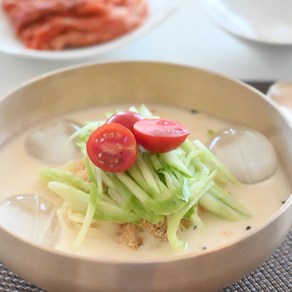 [콩의힘] 콩국수 7인분 세트(콩가루 70g 7봉 + 냉사리 1kg), 1개