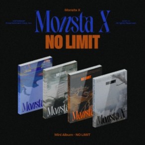 미개봉CD) 몬스타엑스 (Monsta X) - No Limit (10th Mini Album) (랜덤 버젼)