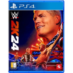 PS4 WWE2K24 스탠다드에디션 정식발매 새제품(비닐제거시반품불가), 단품(비닐제거시반품불가)