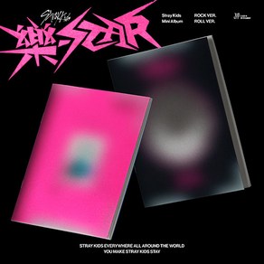 스트레이 키즈 락스타 앨범 (Stay Kids) - ROCK-STAR [포토북+CD+포토카드+유닛 포토카드+파노라마 미니 포스터+스티커], ROCK VER.