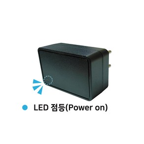 DC 12.6v 2A 3셀 리튬이온 충전기 18650 (외경 5.5 / 내경 2.1), 1개