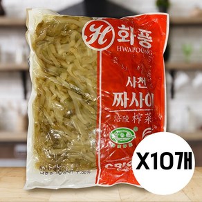 화풍 사천 짜사이, 1kg, 10개