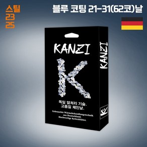 칸지 KANZI 체인톱날 독일 원재료 열처리기술 스틸 23 25 체인톱 호환 16인치 21번 31날, 1개, 본품(배터리없음)