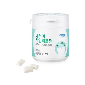 애터미 자일리톨 껌, 4개, 100g