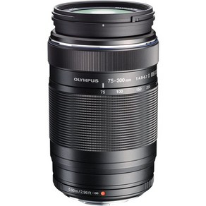 일본직발송 2. OM SYSTEM올림푸스 OLYMPUS 초망원 줌 렌즈 M.ZUIKO DIGITAL ED 75-300MM F4.8-6.7 II B00B, One Size, One Colo, FBA_EZ-M7530-2