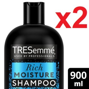 900ml 2개 트레제메 리치 럭셔리어스 모이스처 샴푸 Tesemme Rich Luxuious Moistue Shampoo