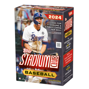 MLB 2024 Topps 스타디움 클럽 Stadium Club 트레이딩 카드 야구, 밸류팩 (5장)