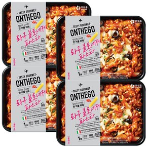 아워홈 온더고 라구볼로네제파스타페퍼300g, 300g, 4개