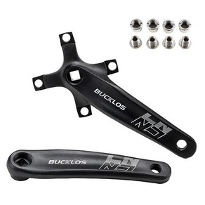 BUCKLOS 2*10 속도 자전거 크랭크셋 104/64BCD 더블 스피드 MTB 크랭크셋 초경량 스퀘어 홀 크랭크 26T 38T 자전거 체인링, [02] cank, 1개
