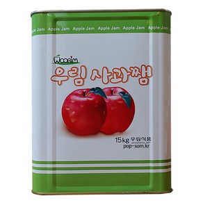 우림 사과쨈15kg(최신상품), 1개, 15kg